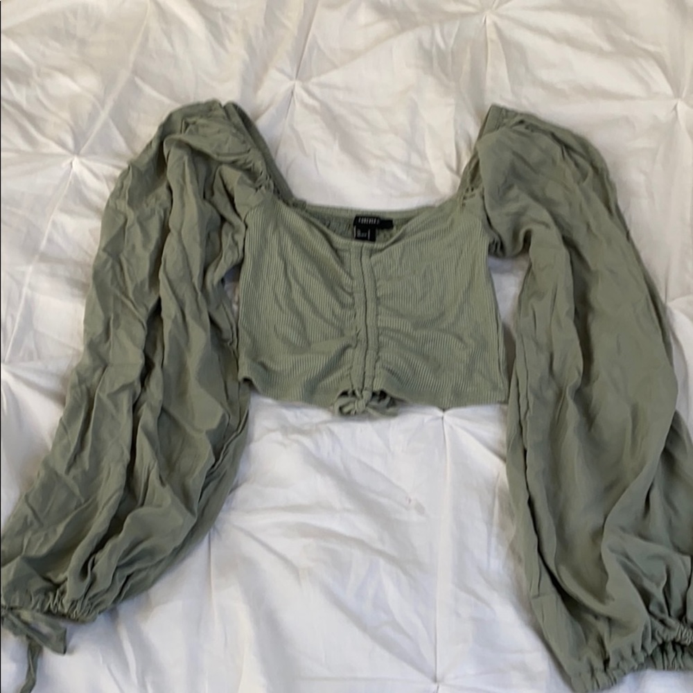 Sage blouse